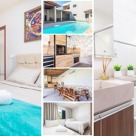 Refugio Tropical Casa De Praia Com Piscina Aquecida E 4 Suites E Garagem 3 Carros, 800 Mtrs Da Praia Internet 700 Mbps, Condominio Privado Com Pista De Skate , Quadra De Futevolei , Campos E Quadras De Futebol! Κάμπο Φρίο Εξωτερικό φωτογραφία