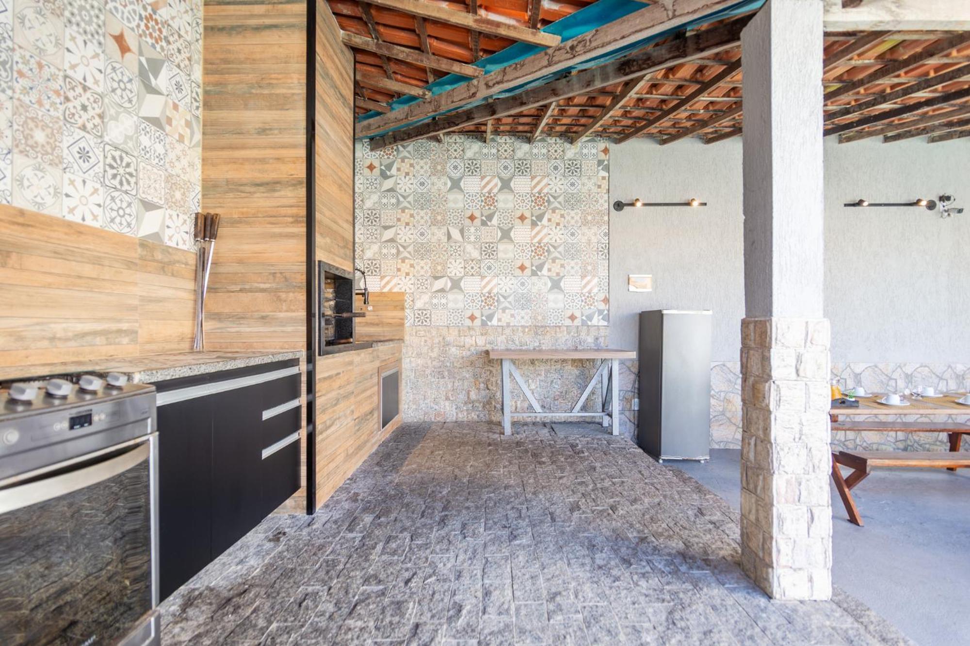 Refugio Tropical Casa De Praia Com Piscina Aquecida E 4 Suites E Garagem 3 Carros, 800 Mtrs Da Praia Internet 700 Mbps, Condominio Privado Com Pista De Skate , Quadra De Futevolei , Campos E Quadras De Futebol! Κάμπο Φρίο Εξωτερικό φωτογραφία
