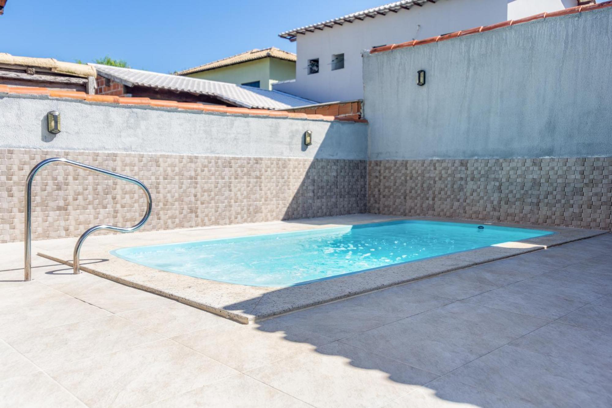 Refugio Tropical Casa De Praia Com Piscina Aquecida E 4 Suites E Garagem 3 Carros, 800 Mtrs Da Praia Internet 700 Mbps, Condominio Privado Com Pista De Skate , Quadra De Futevolei , Campos E Quadras De Futebol! Κάμπο Φρίο Εξωτερικό φωτογραφία